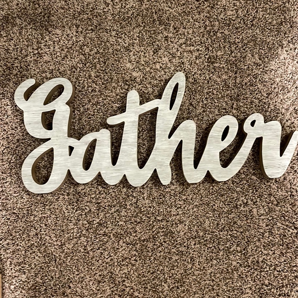 Gather sign
